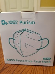 Daddy’s Choice Purism KN95 Protective Face Mask 20 Pcs.
