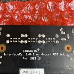 Phidgets Interface Kit PhidgetInterfaceKit 8/8/8 w/6 Port Hub 1019_1 1019_1B NOS