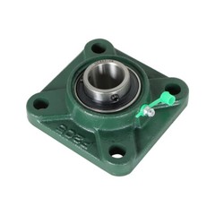 10 Pack UCF205-16 Pillow Block Flange Bearing 1″ Bore 4 Bolt Solid Base