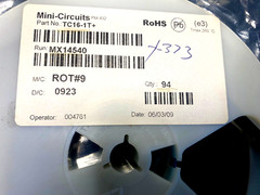 50 Ohm Mini-Circuits TC16-1T+ RF Transformer Wireless Balun Surface Mount 1:16
