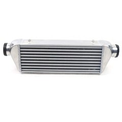 Universal 27x7x4 Aluminum Intercooler 3 Inch Inlet Outlet Turbo Direct Fit