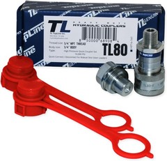 1/4″ NPT 10000 PSI High Pressure Replaces Enerpac Hydraulic Couplers Set TL80
