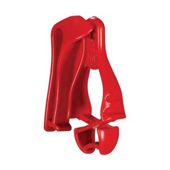 SQUIDS BY ERGODYNE 3405 Glove Clip,Red,6″ 29WP14