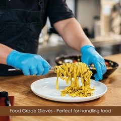 VOS Disposable Latex & Powder Free Nitrile Rubber Gloves – Pack of 100
