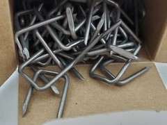 Lot of 2 Boxes of 100 Topaz Cat # 183 Cable Staples 1″ x 1/2″