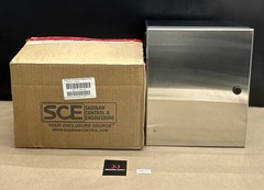 Saginaw Control SCE-12108ELJSS Stainless Steel ELJ Junction Enclosure 12”x10”x8”