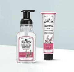 J.R. Watkins Foaming Hand Soap Pump with 9 Fl Oz (Pack of 3), Cherry Blossom