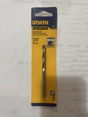 IRWIN Speedbor Brad Point Wood drill bit set of 7.