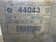 GE LU150/55 150W LUCALOX LAMP HIGH PRESSURE SODIUM 44043 CASE OF 12