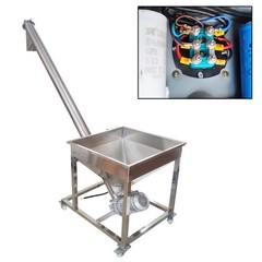 Granular Automatic Feeding Machine Screw Feeder Conveyor Hopper 1KW