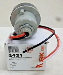 NEW TORK Photoelectric Control Receptacle, 2421