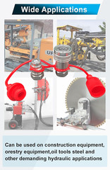 1/2″ NPT Hydraulic Quick Connect Tractor Couplers,Iso 5675 Ball Pioneer Style