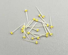 200pcs Dental Quartz Fiber Post Teeth Restorative Screw Endodontic Posts 1.2mm