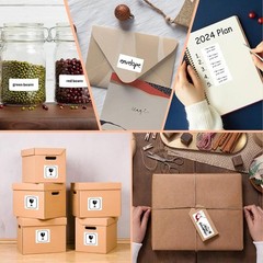 2″ x 4″ Shipping Address Labels Blank Mailing Stickers 10 Up for Laser/Inkjet