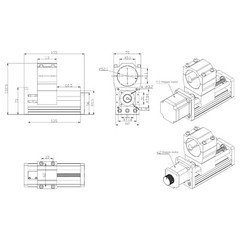 Z Axis Sliding Table Ball Screw Linear Slide Stage For CNC Machine 85mm Stroke