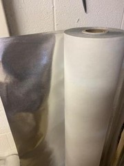 Metalized Cloth Reflective Fabric (Polyvinyl Laminated Polyester) 100 Yards 59″
