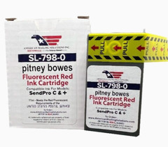 Pitney Bowes SL-798-0 Ink Cartridge replacement for SendPro postage meters