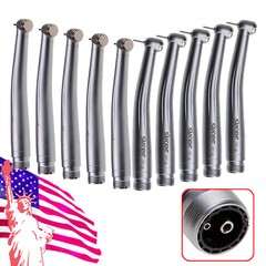 1-10*USA SANDENT NSK Style Dental High Speed Handpiece Turbine 2 Hole Borden