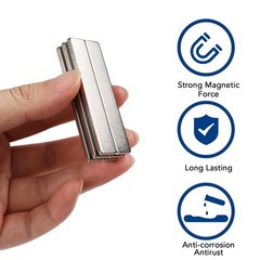 12 Neodymium Bar Magnets Rare Earth Rectangle Heavy Duty Powerful 60X10X3Mm
