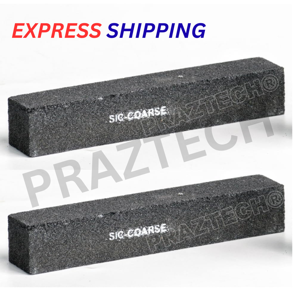 PRAZTECH 2Pc Silicon Carbide Dressing Stick 150x25x25mm Grinding Wheel Dresser