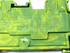 Phoenix Contact PT 2,5-PE Ground Terminal Block Green/Yellow 3209536 LOT OF 6