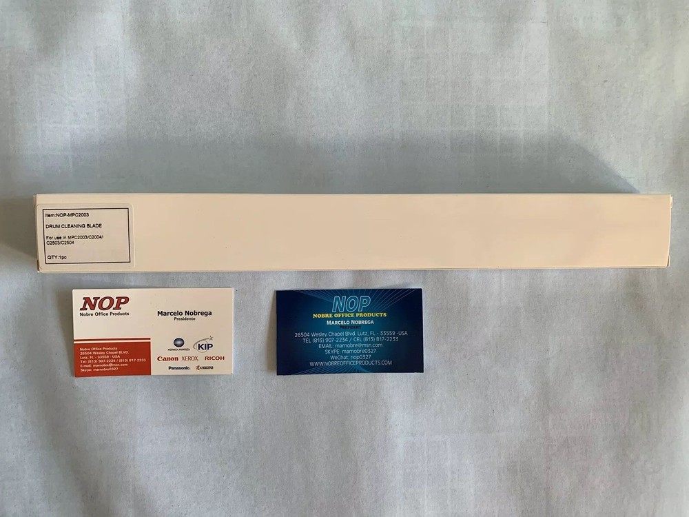 Drum Cleaning Blade Ricoh MP C2503 C2003 C2004 C2504 D1882212 D1882252 D1882254