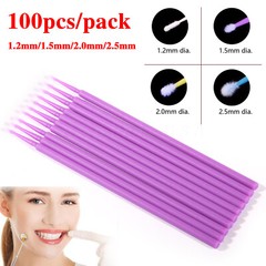 Micro Brushes Applicators Microbrush Dental (Regular,Fine,Super Fine) 10 colors