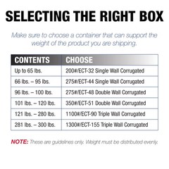 TAPE LOGIC 16 x 12 x 4 Corrugated Cardboard Boxes, Flat 16″L x 12″W x 4″H, Pa…