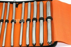 Premium set of 14 Hegar Dilator Set Uterine Urethral Diagnostic Surgical Sounds
