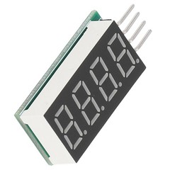 4 Digit 7 Segment Digital Tube Module LED Display Module I2C Interface DC