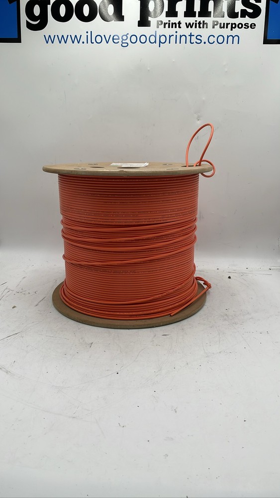 Corning InfiniCor 300 6-Fiber 62.5/125 OFNR Riser Fiber Optic Cable Spool