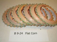 Used Lustran Corn Plates for Flat Seeds used in John Deere 71 planters
