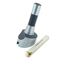 Large Head 2.5″Inch Lathe Milling R8 Shank Fly Cutter with Indexable Flying Tool