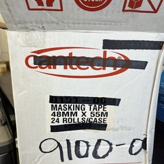 CANTECH Masking Tape 2”x60Yards 4 Rolls