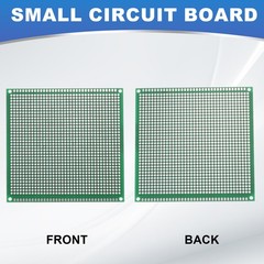 3Pcs Breadboard Solderable Board 100mm x 100mm Green Circuit PCB Board