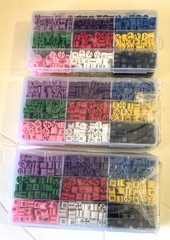 Huge Mixed Lot Colored Hanger Size Garment Markers XXS XS S M L XL 2XL 3XL 4XL