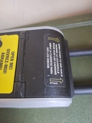 Master Lock Portable Combination Lock Box 5480D “(No Combination Code)” Locked.
