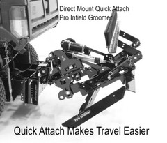 Pro Infield Groomer PR72 Direct Mount Quick Attach, Baseball Infield Drag