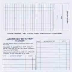 20 Pack Checkbook Register, Check Registers for Personal, Blank Ledger Transa…