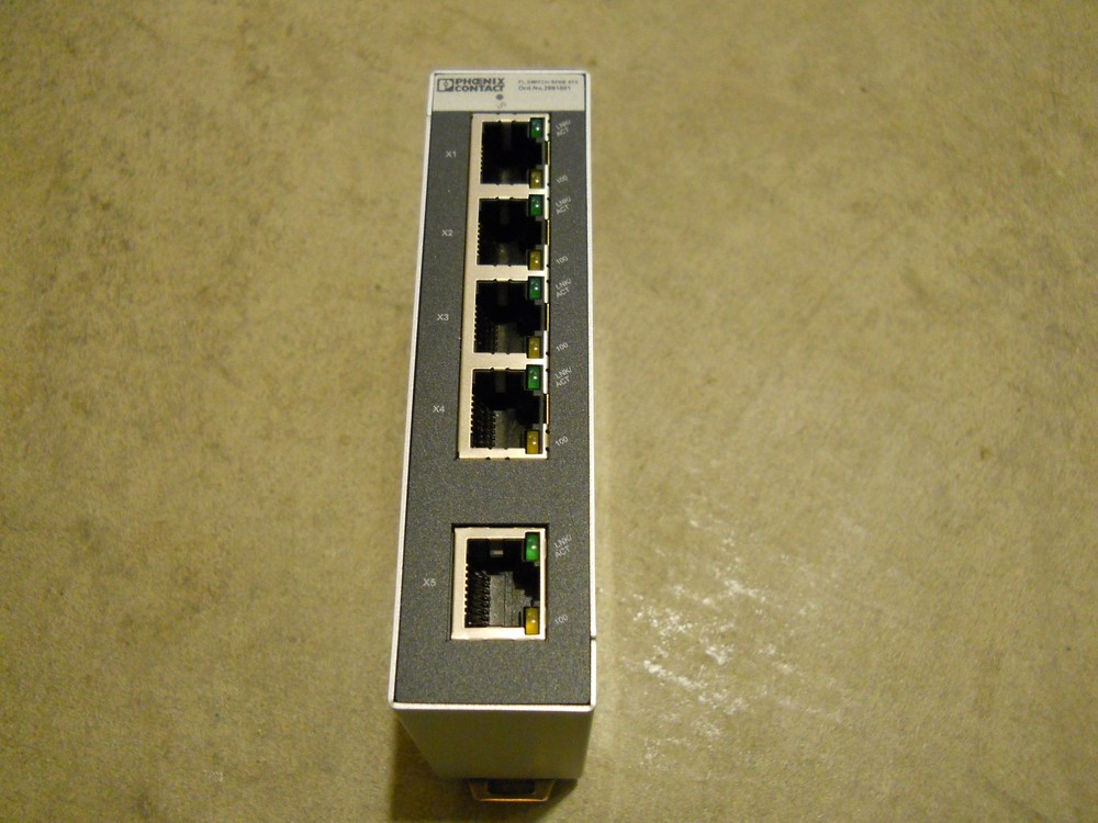 Phoenix Contact Ethernet switch FL switch SFNB 5TX 2891001 24VDC