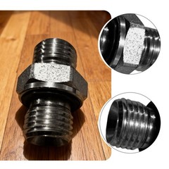 5pcs M14x1.5 For Chinese Mini Excavator 2353 L Union Hydraulic Adapter Fitting