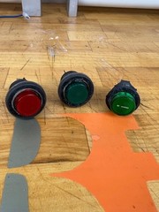 Doyon Push Button Red and 2 Green – Part# MP100110, MP100111