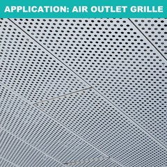 1PCS 11.8″x5.9″ Perforated Sheet 304 Stainless Steel
