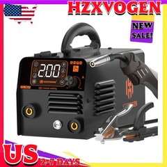 HZXVOGEN 200A Mini MIG Welder Portable IGBT DC Gasless ARC Welding Machine NEW
