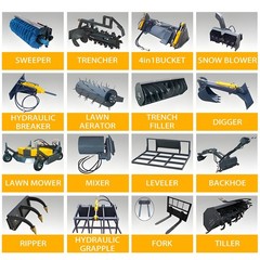 Ripper Attachment Hooks Ripper Teeth For 0.6t-1.8t Mini Excavator Small Digger