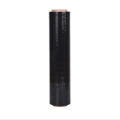 80 GAUGE – 4 Rolls Black Shrink Wrap Stretch Film 18″ X 1000′ Total 4000 FT