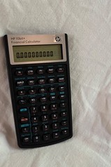HP 10bll+ Financial Calculator Tested Working No Cover