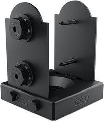 OZCO 54207 Laredo Sunset Lite 4×4 Post Base, 2 pack