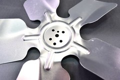 Packard Aluminum HVAC Fan Blade 10″ Diameter 5 Blade CCW Hubless Pitch 25 degree