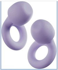 Loop Quiet 2 Ear Plugs For Noise Reduction – 14dB – Color – Violet – New